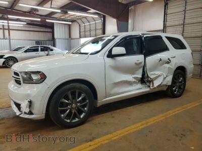 2015 Dodge DURANGO SXT, white — VIN 1C4RDHAG8FC849841, Copart