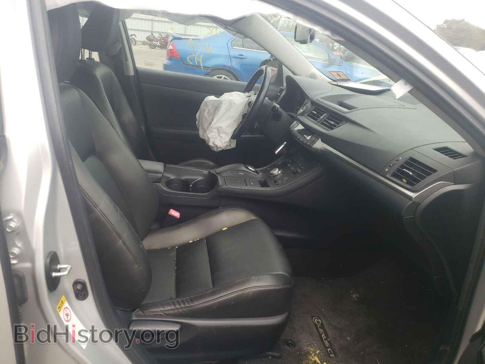 2012 LEXUS CT 200 - VIN: JTHKD5BH9C2049850 - Фото 5