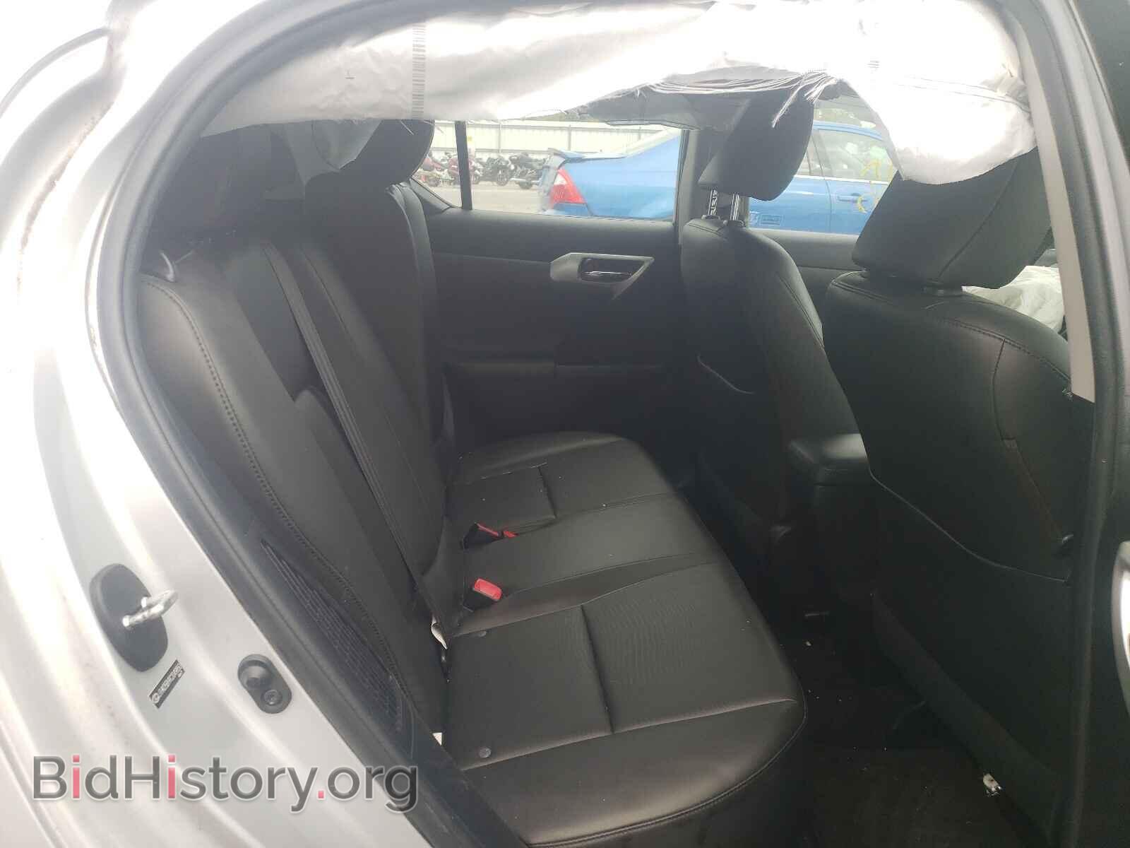 2012 LEXUS CT 200 - VIN: JTHKD5BH9C2049850 - Фото 6