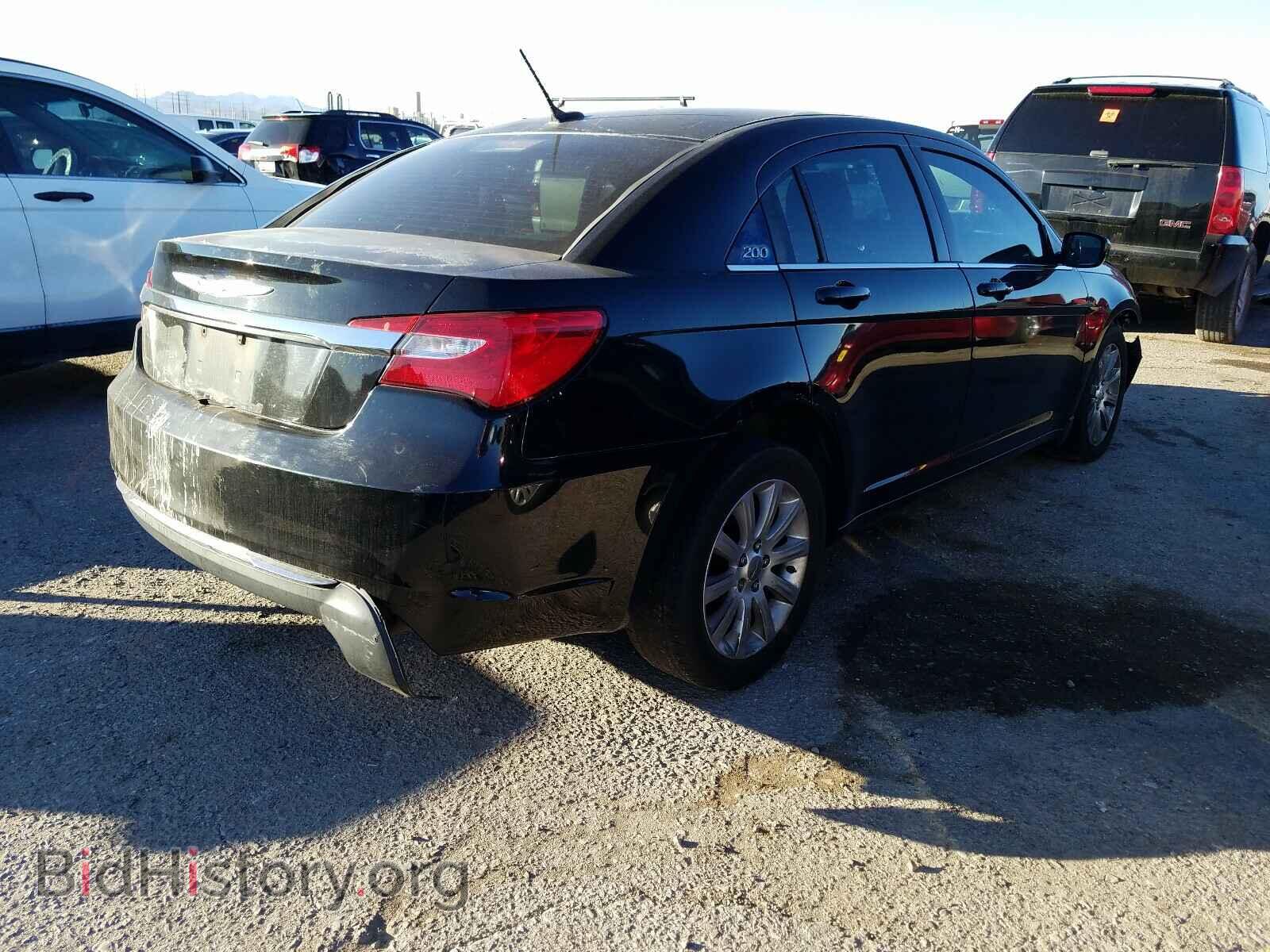 2012 CHRYSLER 200 - VIN: 1C3CCBBB5CN226366 - Фото 4