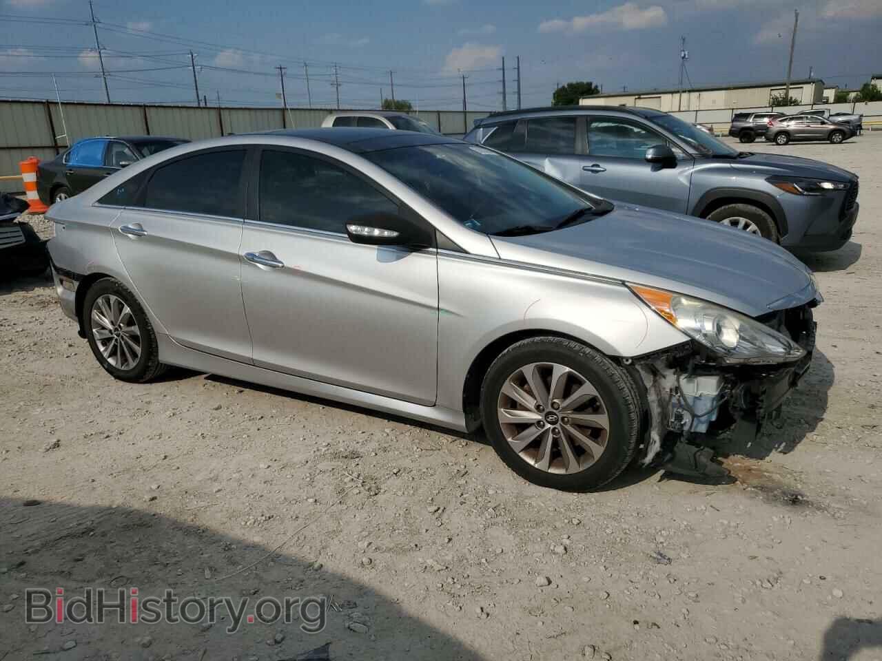 2014 HYUNDAI SONATA - VIN: 5NPEC4AC8EH910051 - Фото 4