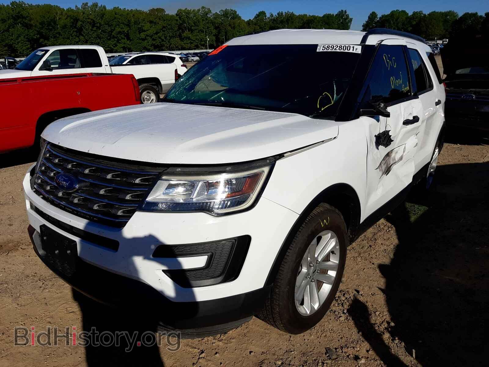 2016 FORD EXPLORER - VIN: 1FM5K7BH9GGD21575 - Фото 2