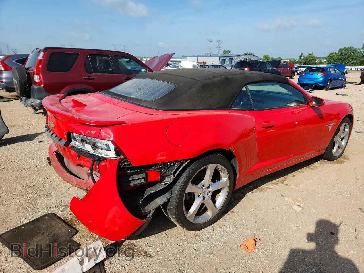 2015 CHEVROLET CAMARO - VIN: 2G1FF3D37F9155490 - Фото 3
