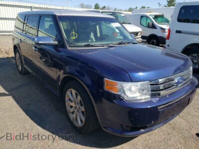 2011 Ford FLEX Flex Limit, синий — VIN 2FMGK5DC6BBD35478, Copart