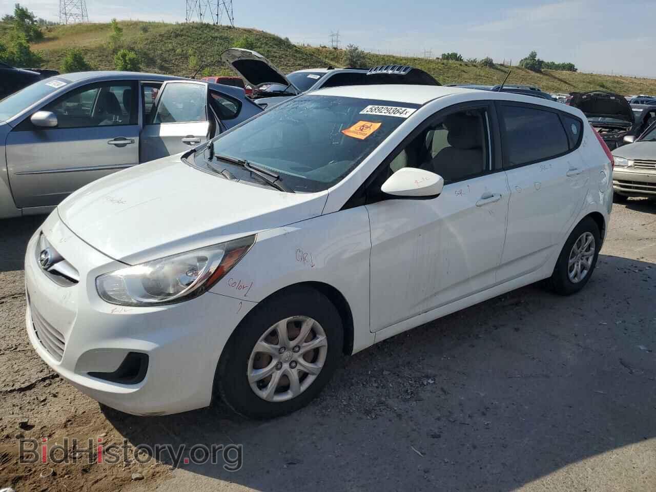 Photo KMHCT5AE5EU152072 - HYUNDAI ACCENT 2014