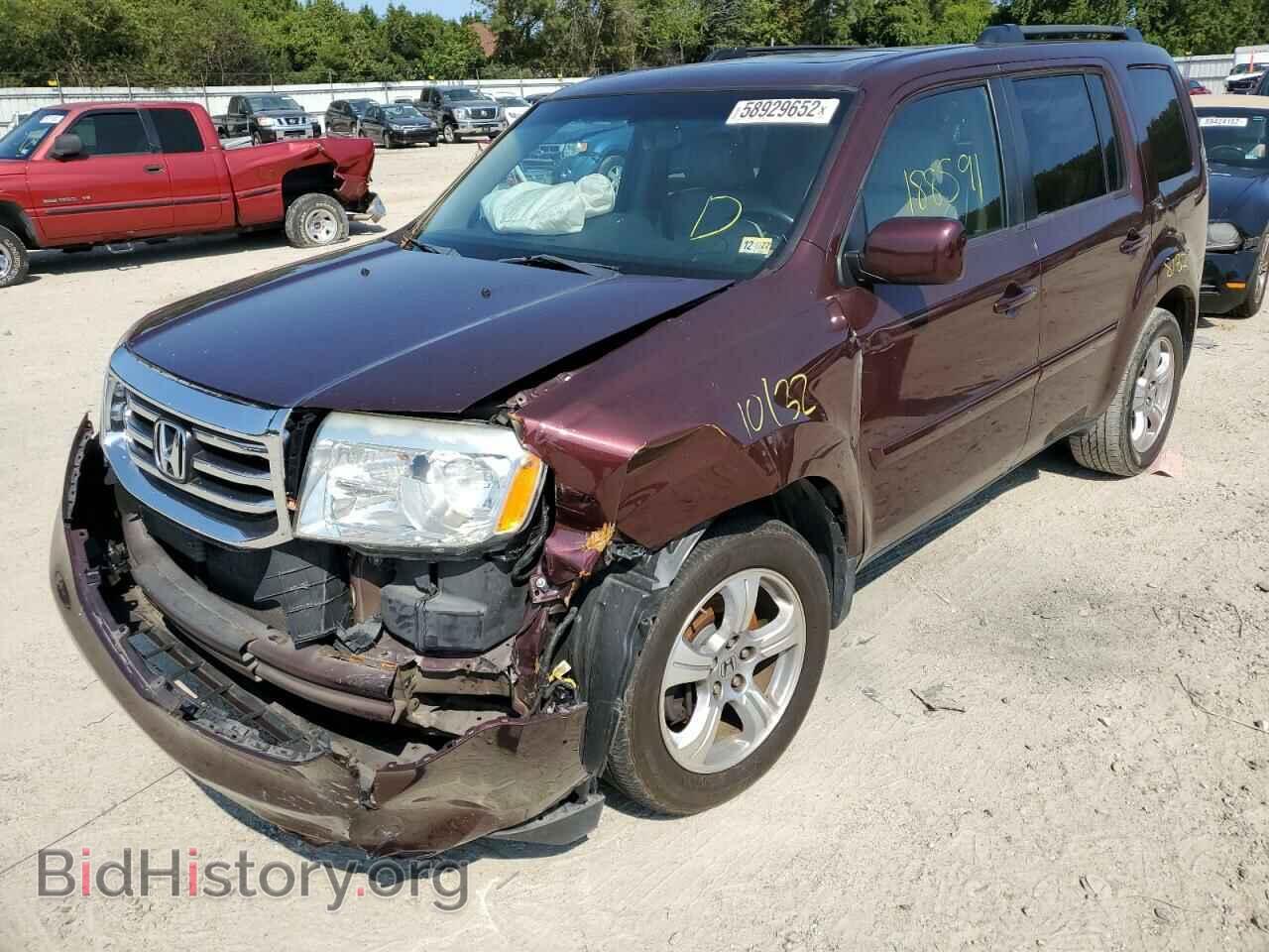2013 HONDA PILOT - VIN: 5FNYF4H5XDB042675 - Фото 2