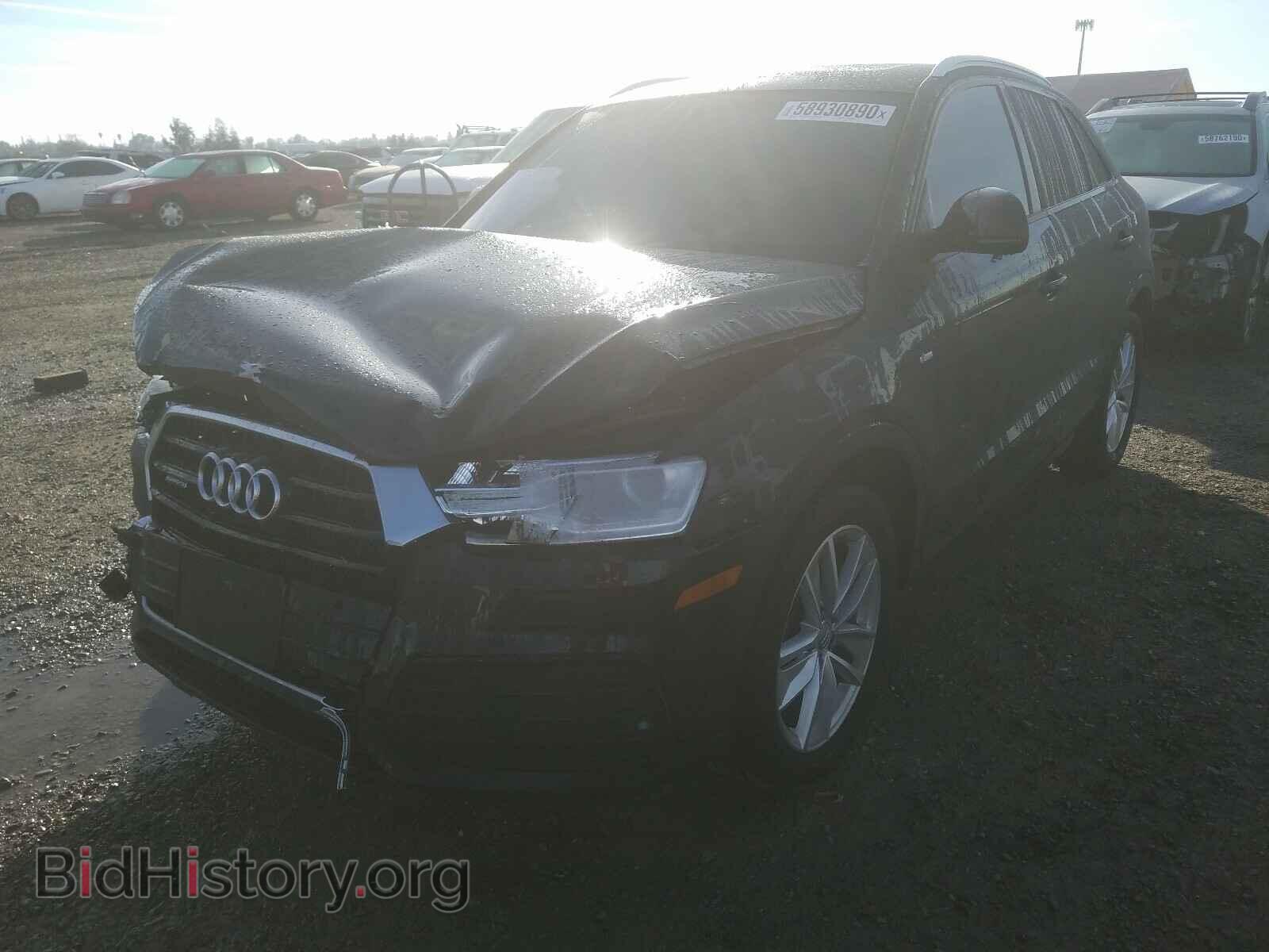 2018 AUDI Q3 - VIN: WA1ECCFS3JR007796 - Фото 2