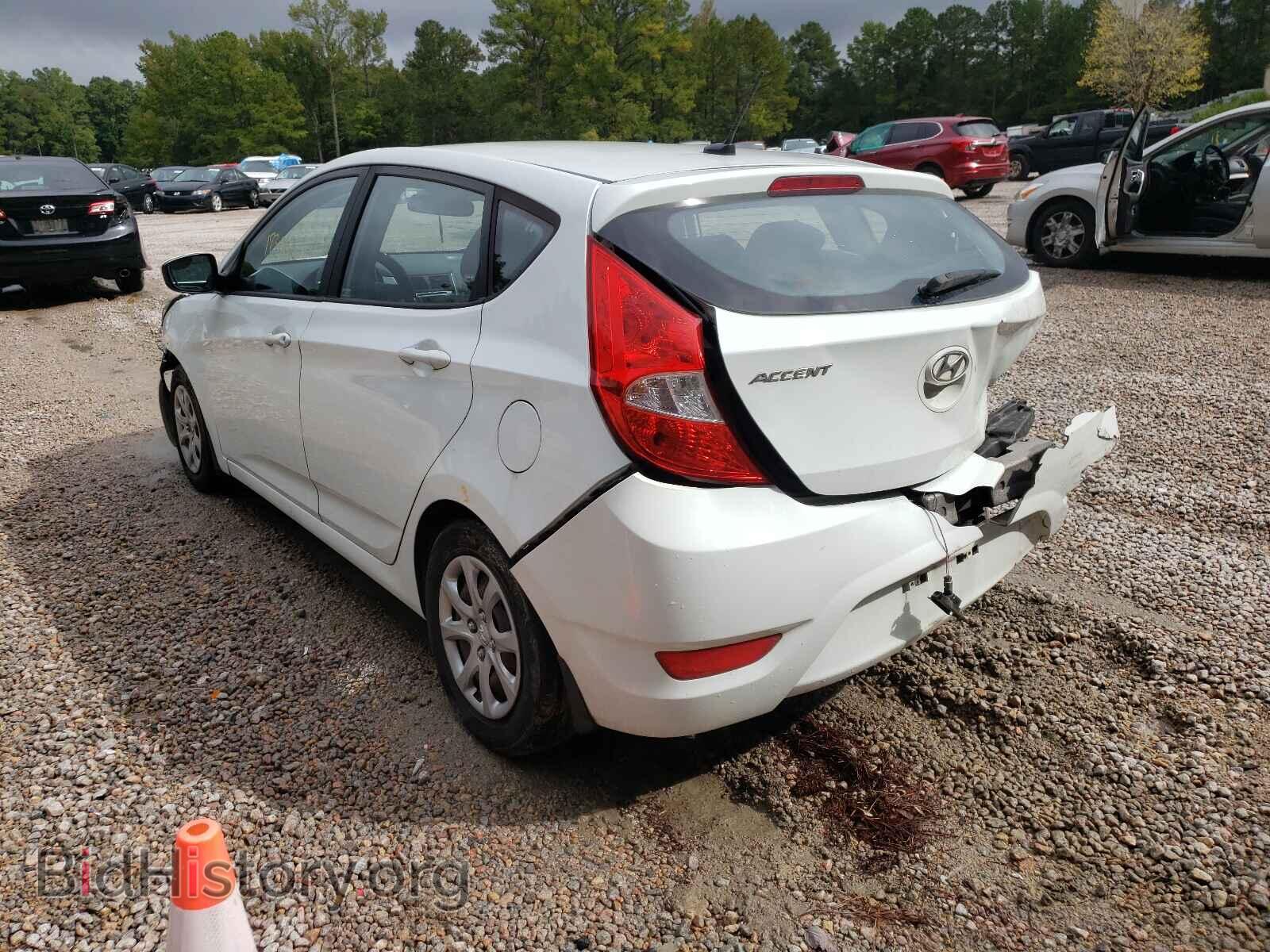 2013 HYUNDAI ACCENT - VIN: KMHCT5AE9DU078671 - Фото 3