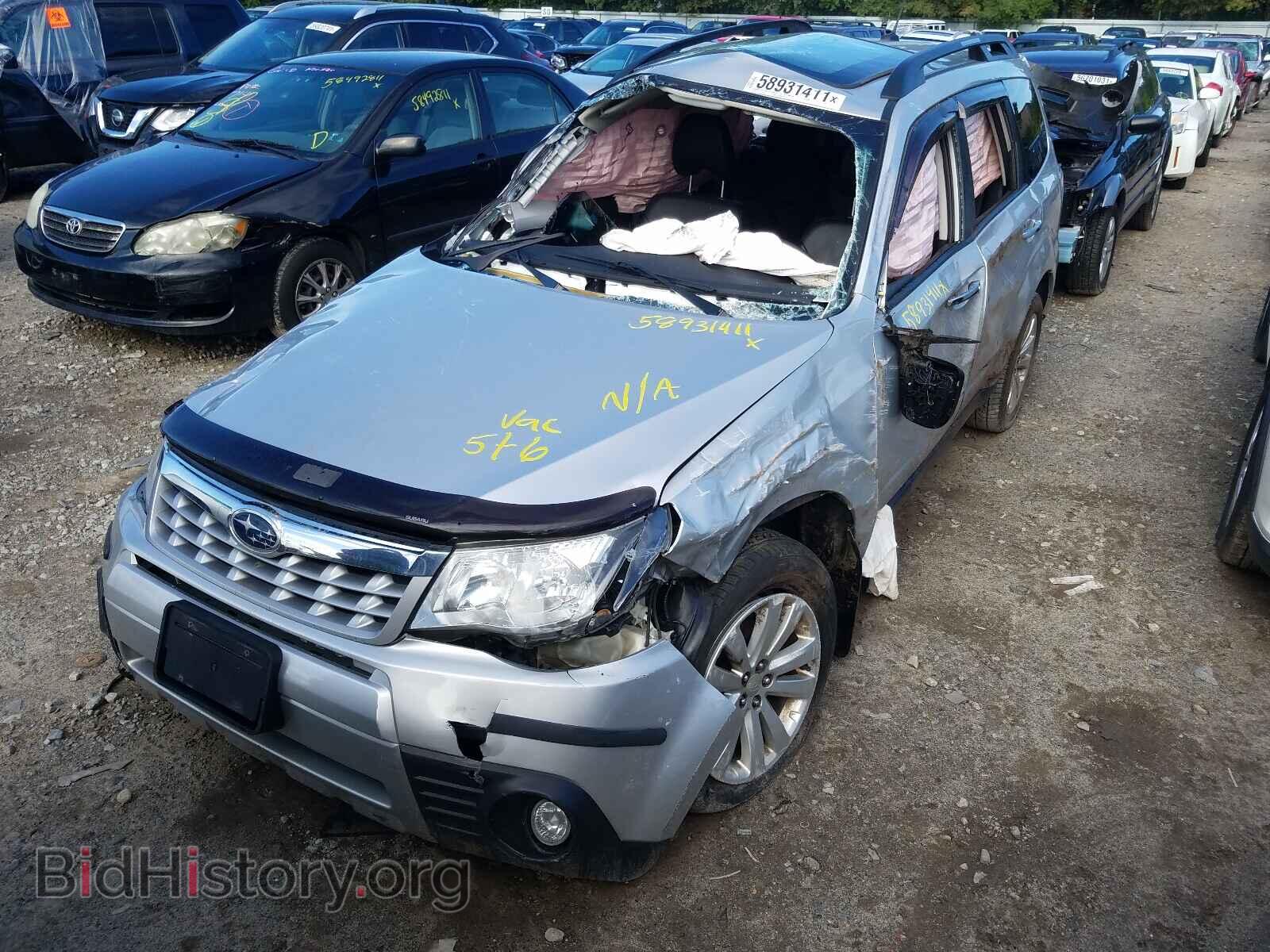 2011 SUBARU FORESTER - VIN: JF2SHAEC4BH771724 - Фото 2