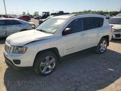 2012 Jeep COMPASS Limited, white — VIN 1C4NJDCB3CD664362, Copart