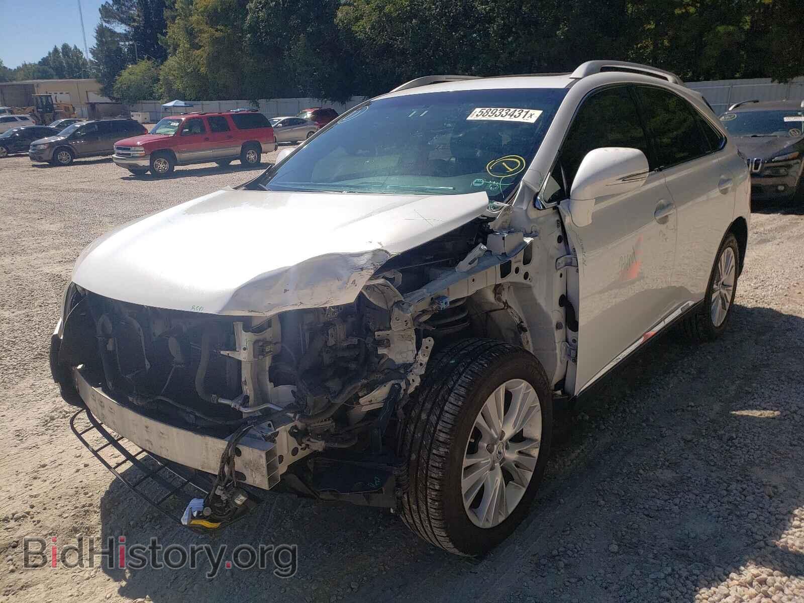 2012 LEXUS RX450 - VIN: JTJBC1BA2C2426564 - Фото 2