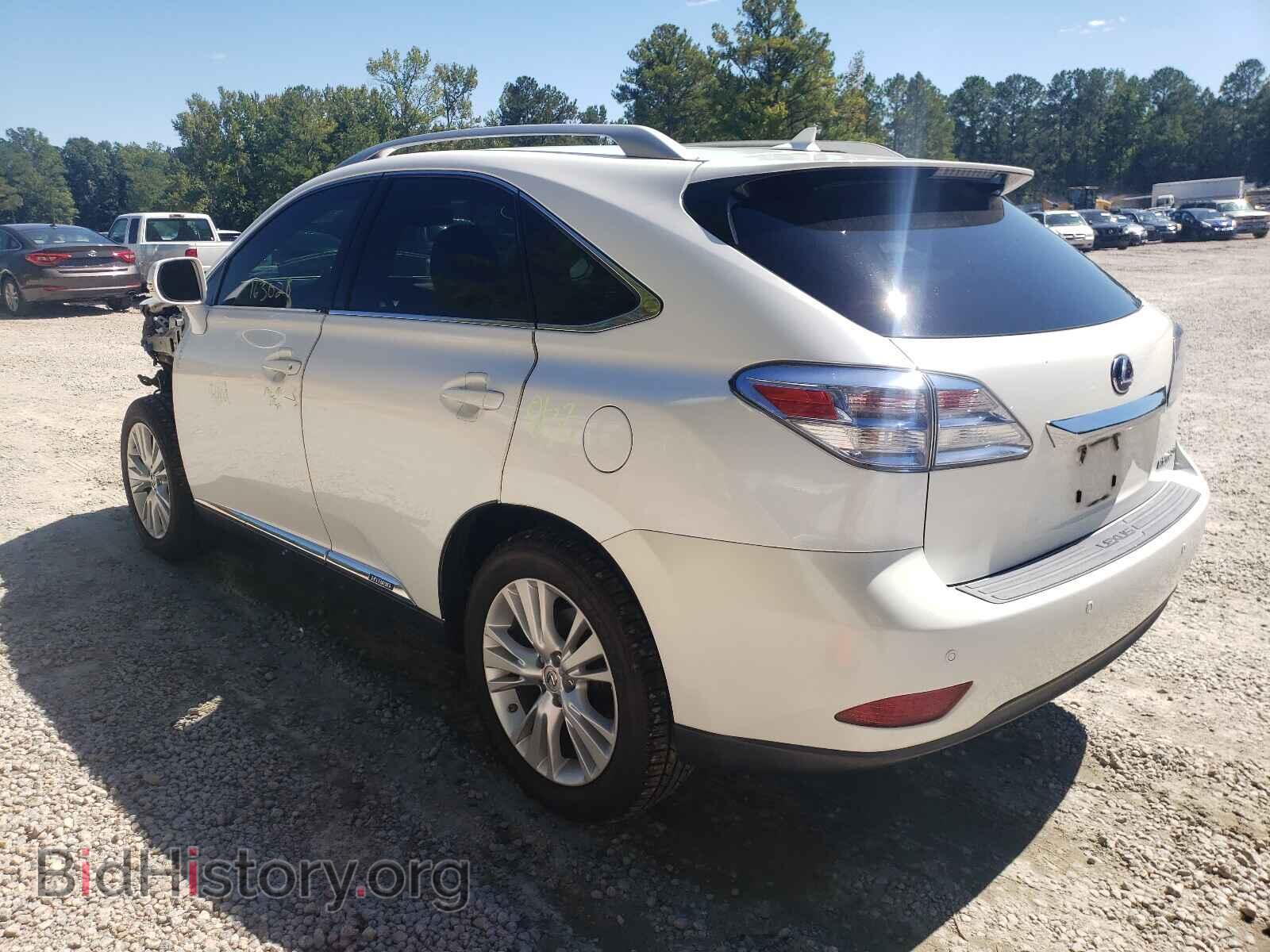 2012 LEXUS RX450 - VIN: JTJBC1BA2C2426564 - Фото 3