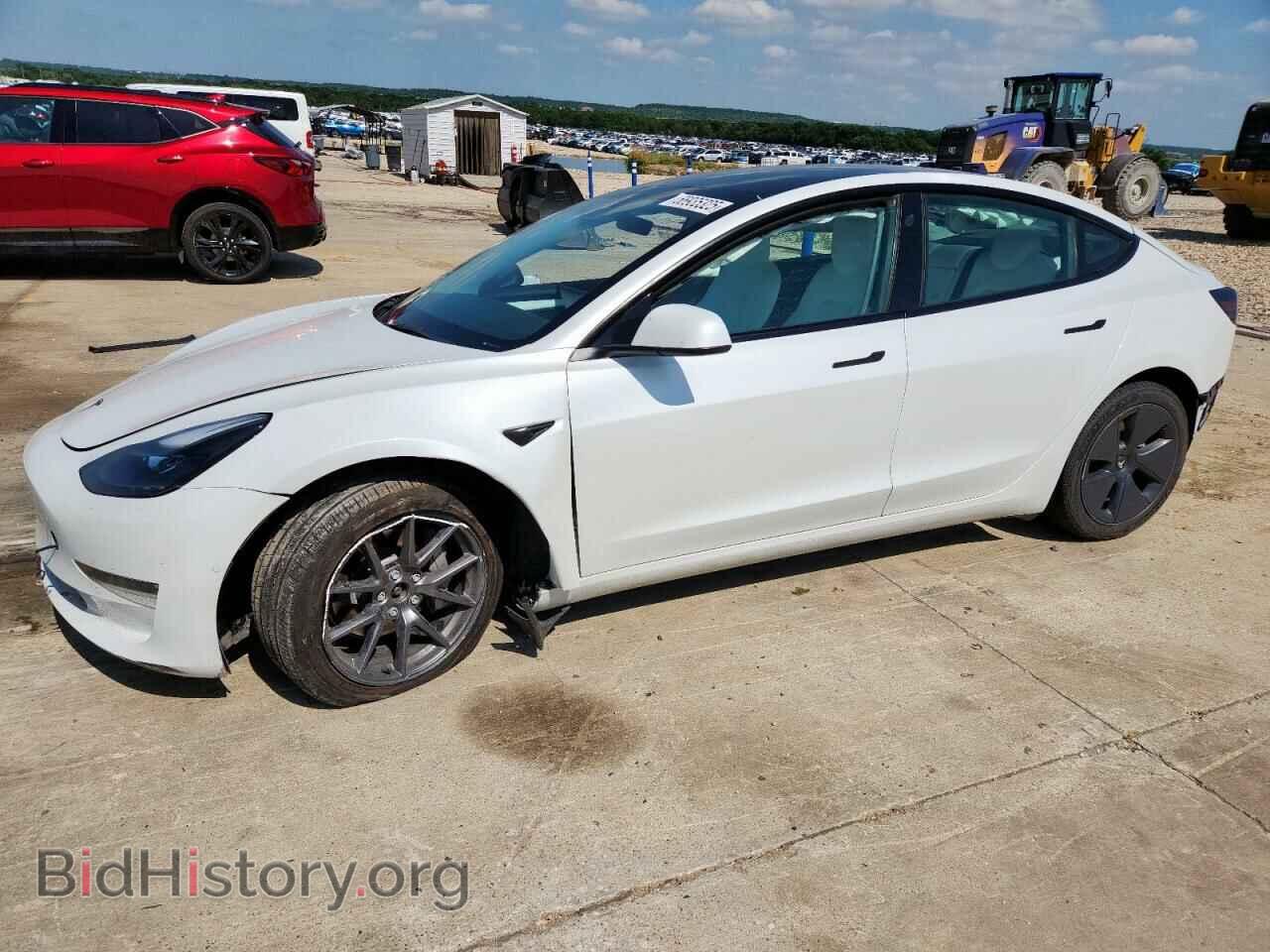 Фотография 5YJ3E1EB0NF356911 - TESLA MODEL 3 2022