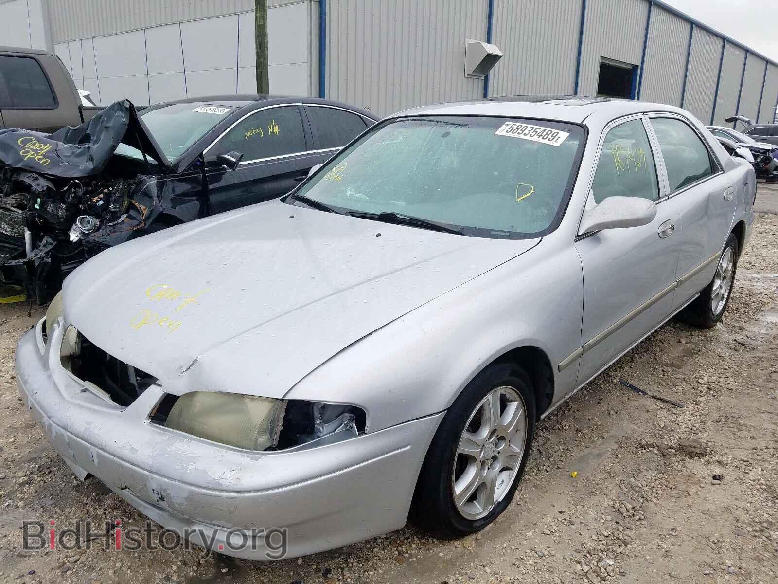 2001 MAZDA 626 - VIN: 1YVGF22D915247654 - Фото 2