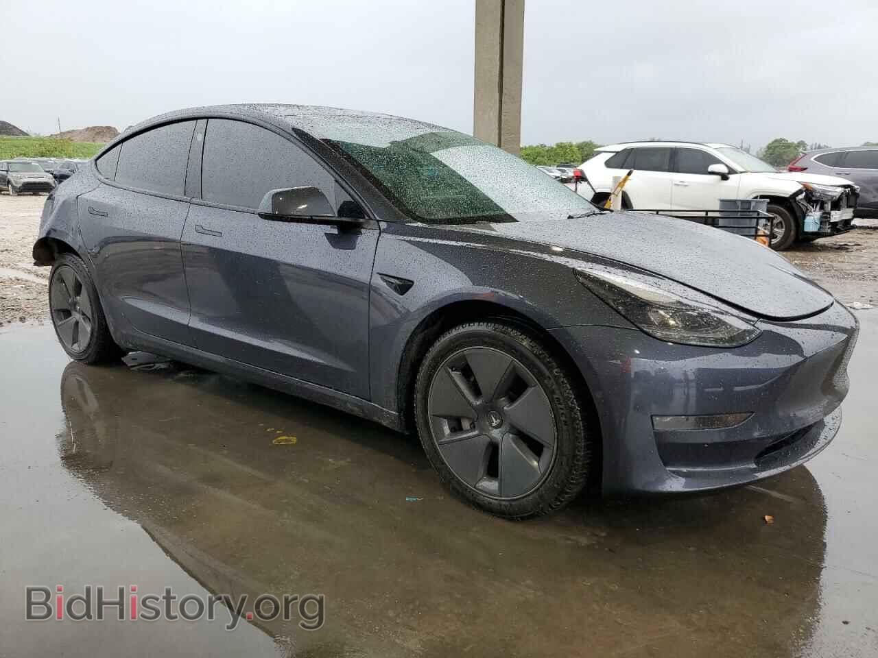 2022 TESLA MODEL 3 - VIN: 5YJ3E1EB5NF119525 - Фото 4