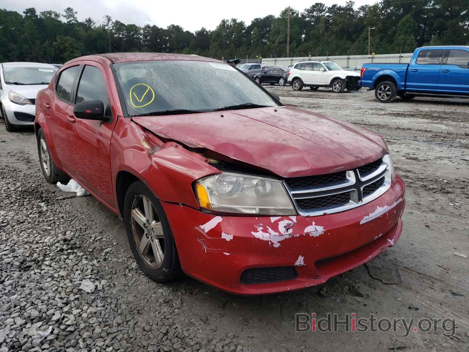 Фотография 1C3CDZCBXCN112304 - DODGE AVENGER 2012