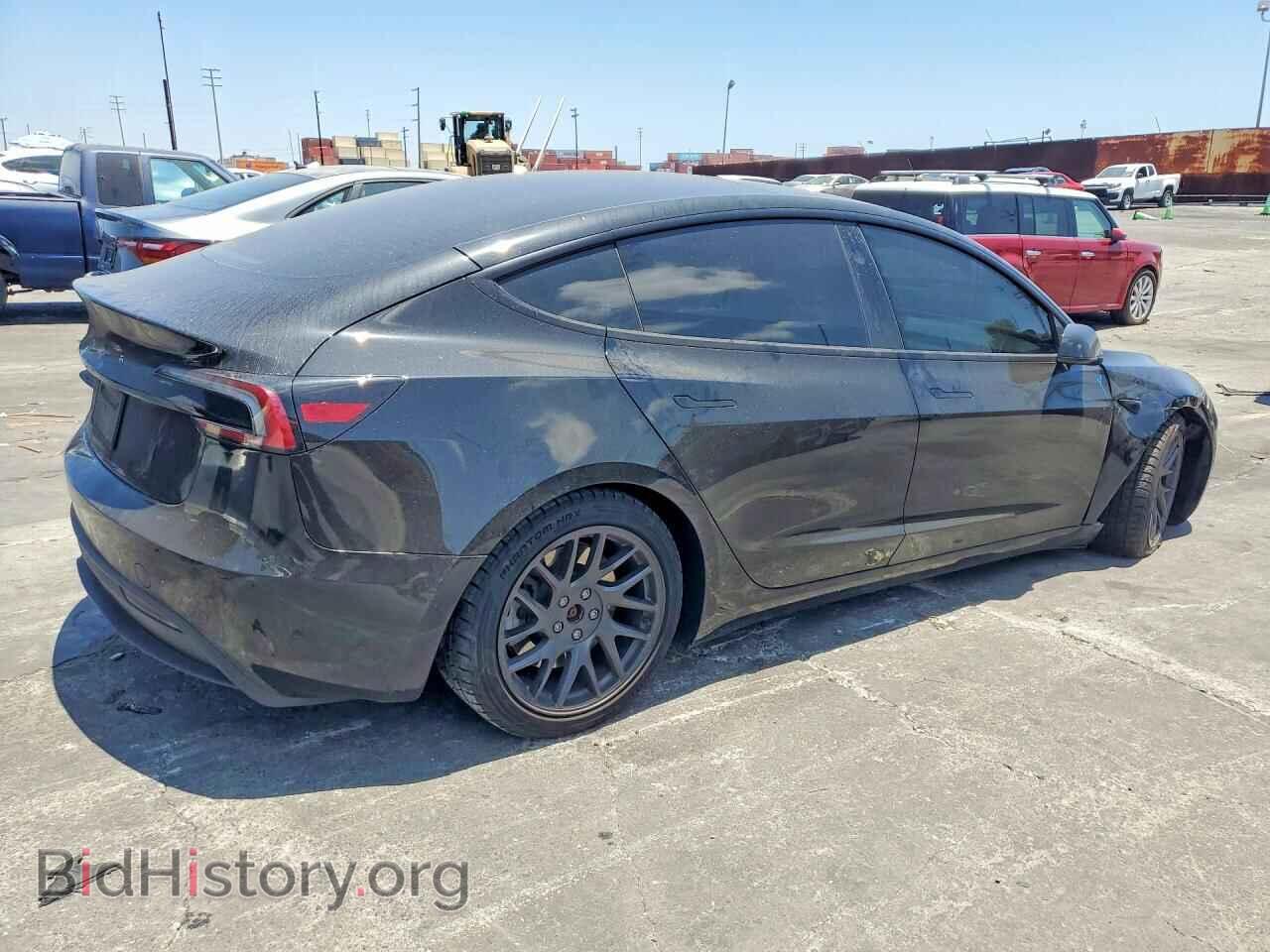 2024 TESLA MODEL 3 - VIN: 5YJ3E1EA6RF828056 - Photo 3