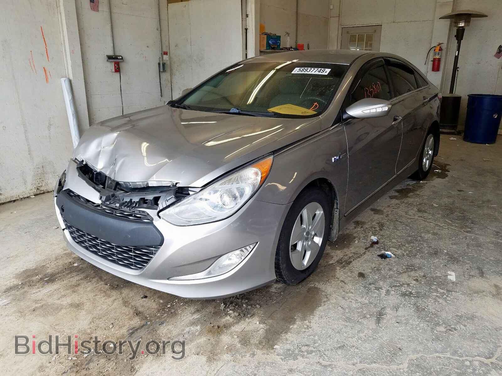 2012 HYUNDAI SONATA - VIN: KMHEC4A40CA023097 - Фото 2