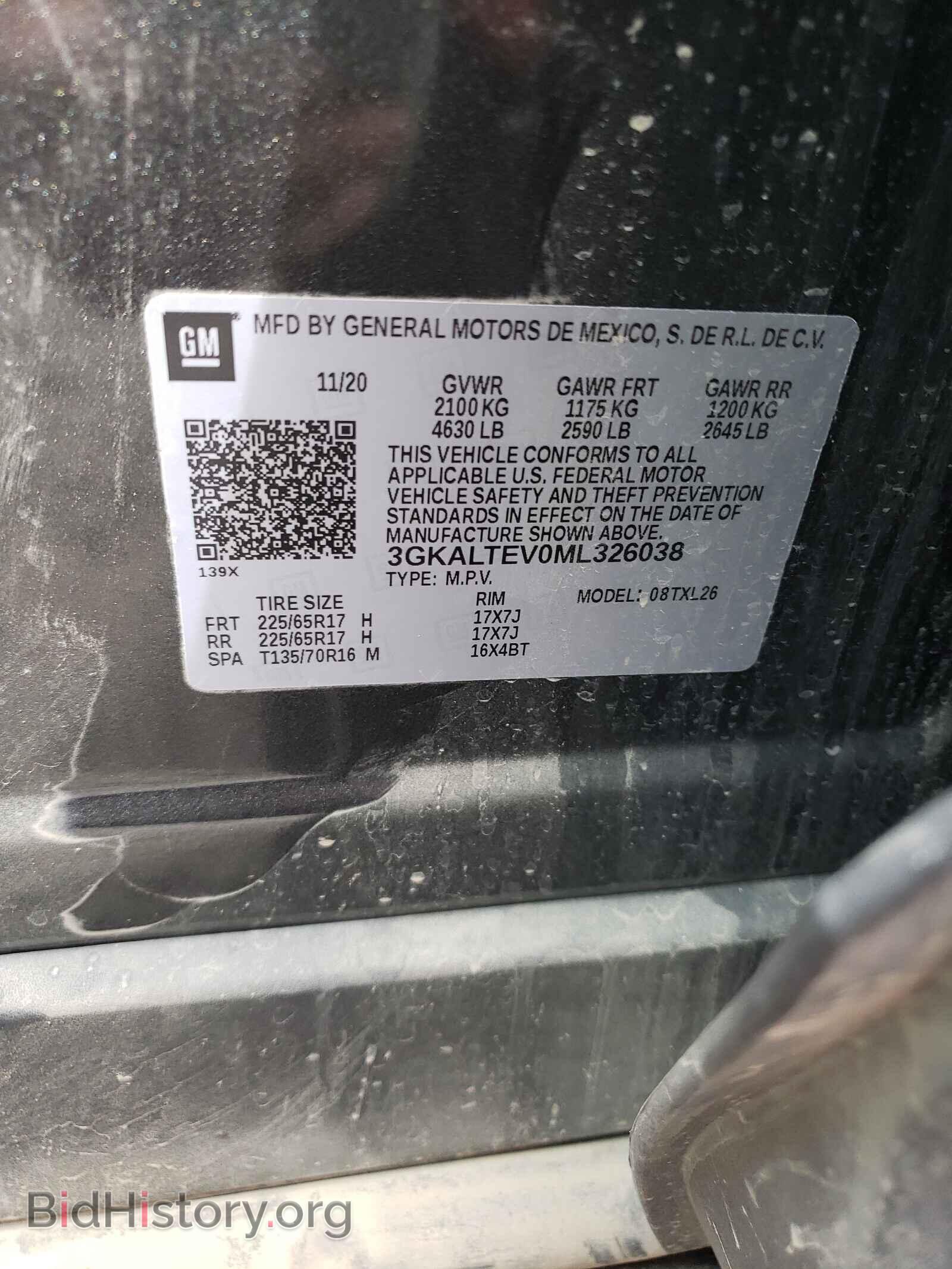 2021 GMC TERRAIN - VIN: 3GKALTEV0ML326038 - Photo 10