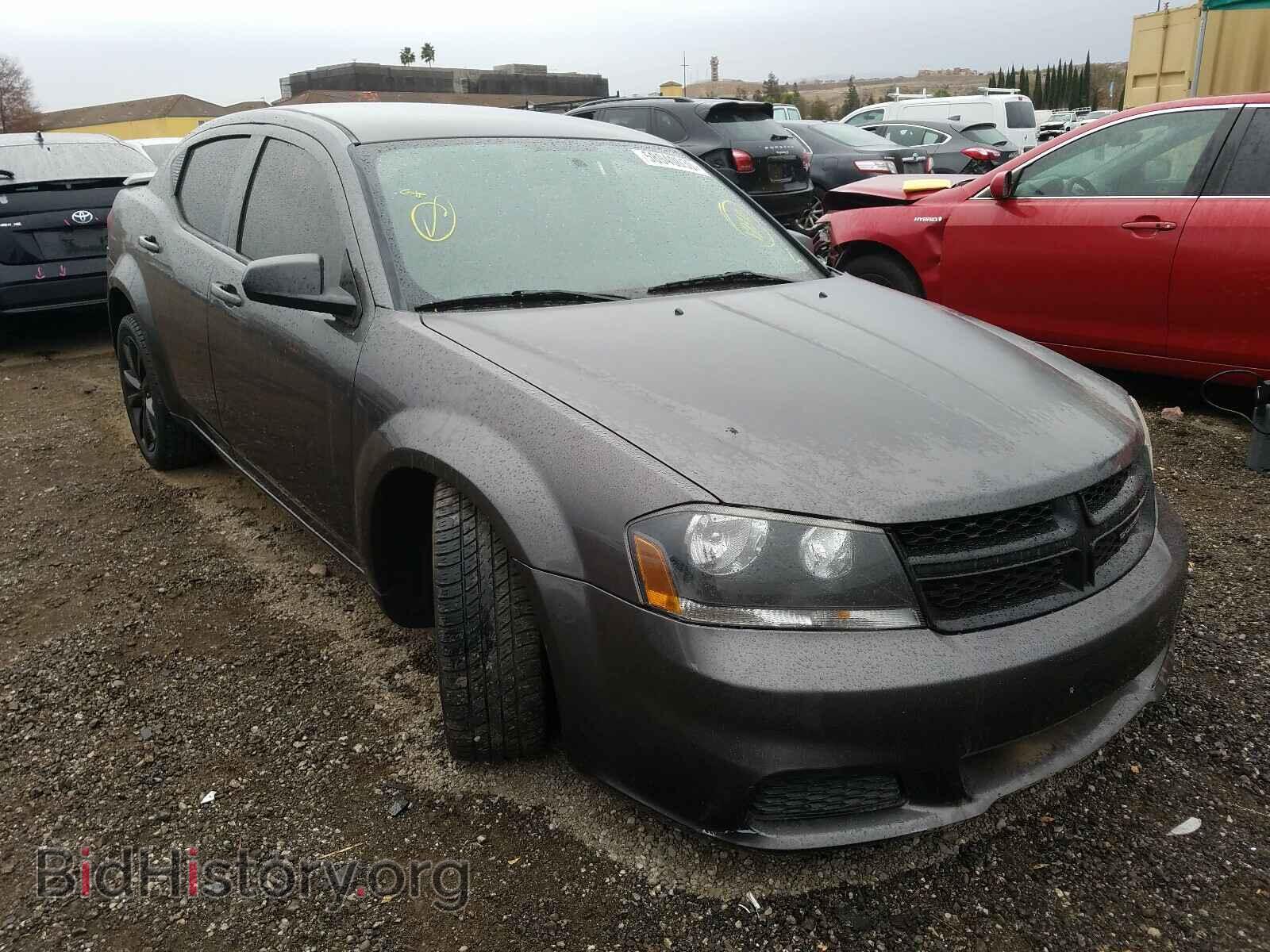 Photo 1C3CDZAB4EN235134 - DODGE AVENGER 2014