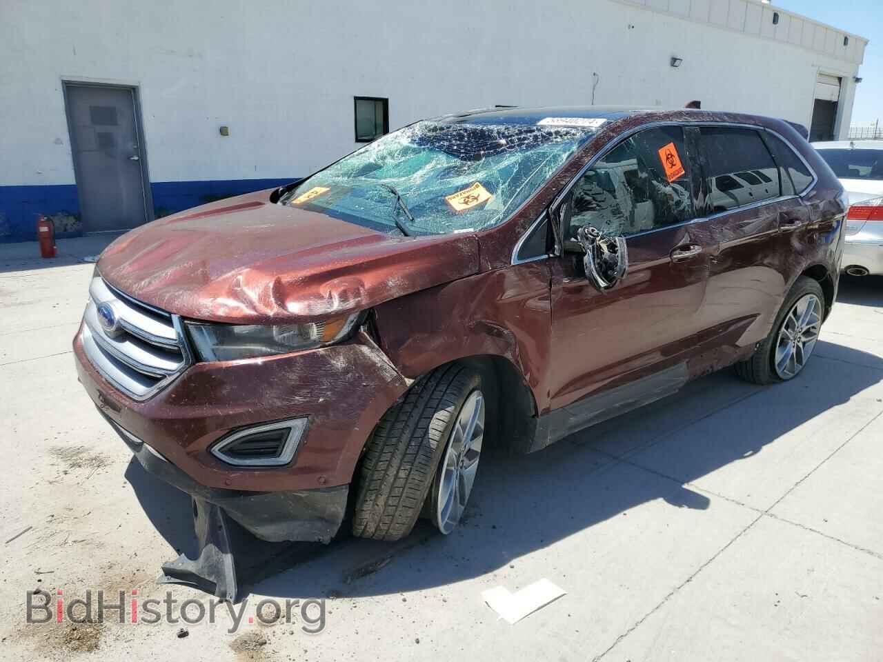 Photo 2FMPK4K80FBB77895 - FORD EDGE 2015