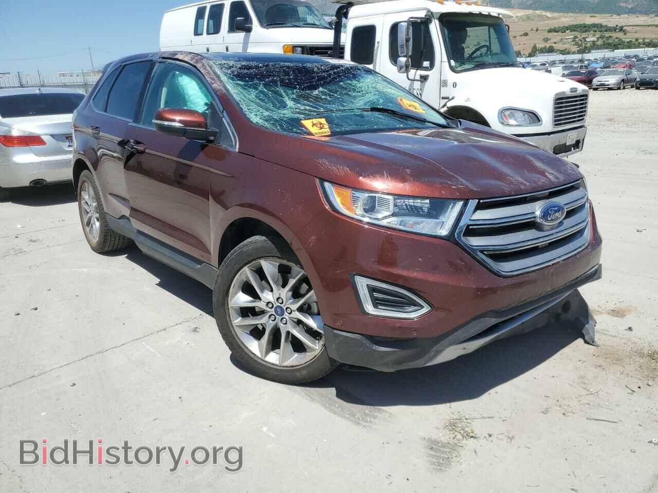 2015 FORD EDGE - VIN: 2FMPK4K80FBB77895 - Фото 4