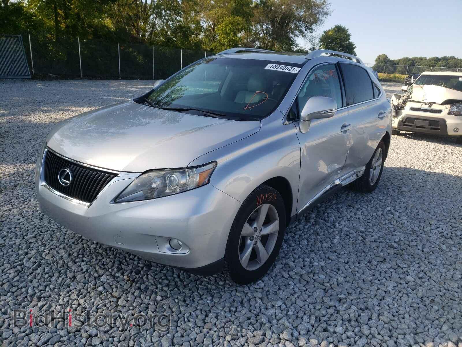 2012 LEXUS RX350 - VIN: 2T2BK1BAXCC137063 - Фото 2
