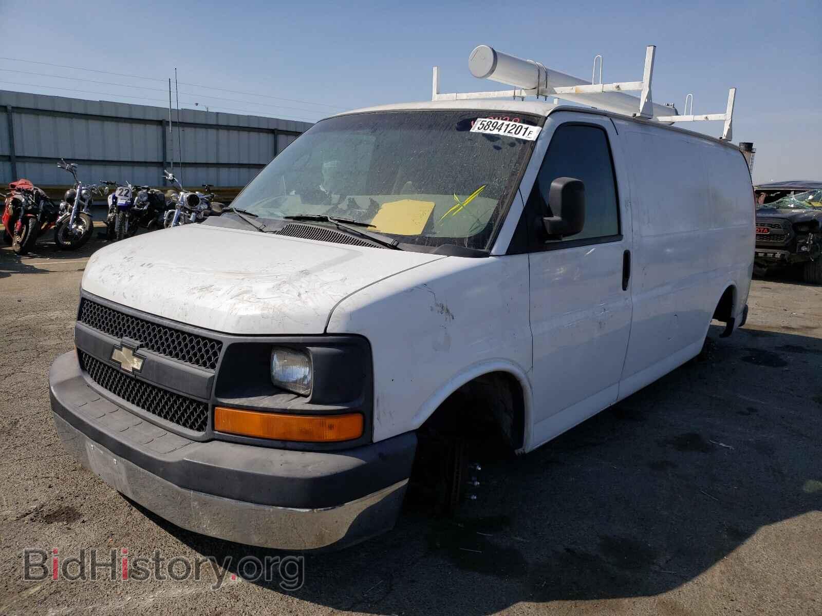 2007 CHEVROLET EXPRESS - VIN: 1GCFG15X771238420 - Фото 2