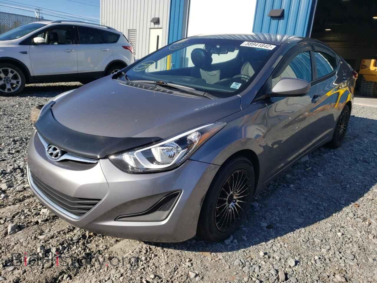 2014 HYUNDAI ELANTRA - VIN: 5NPDH4AE9EH501880 - Фото 2