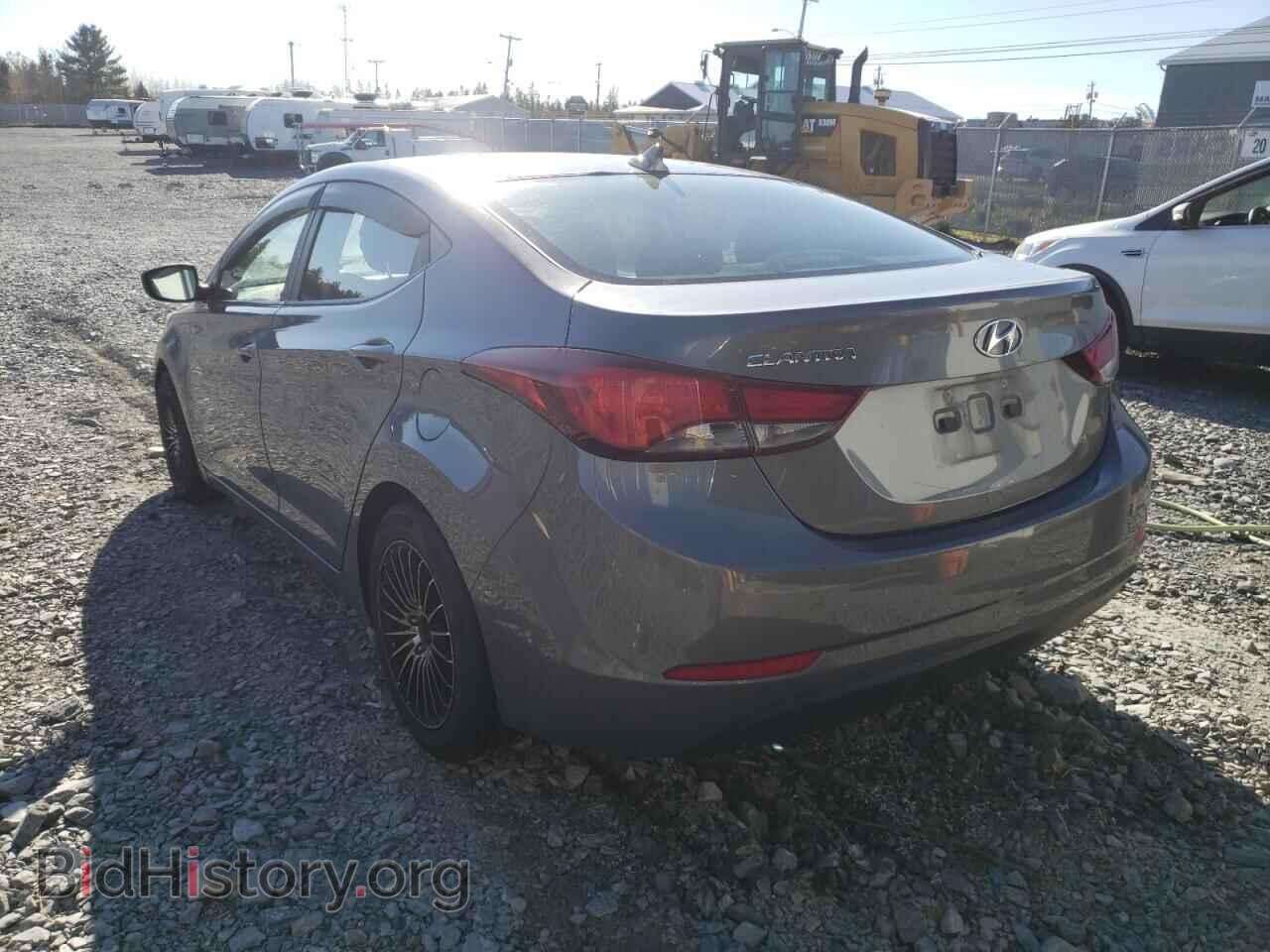 2014 HYUNDAI ELANTRA - VIN: 5NPDH4AE9EH501880 - Фото 3
