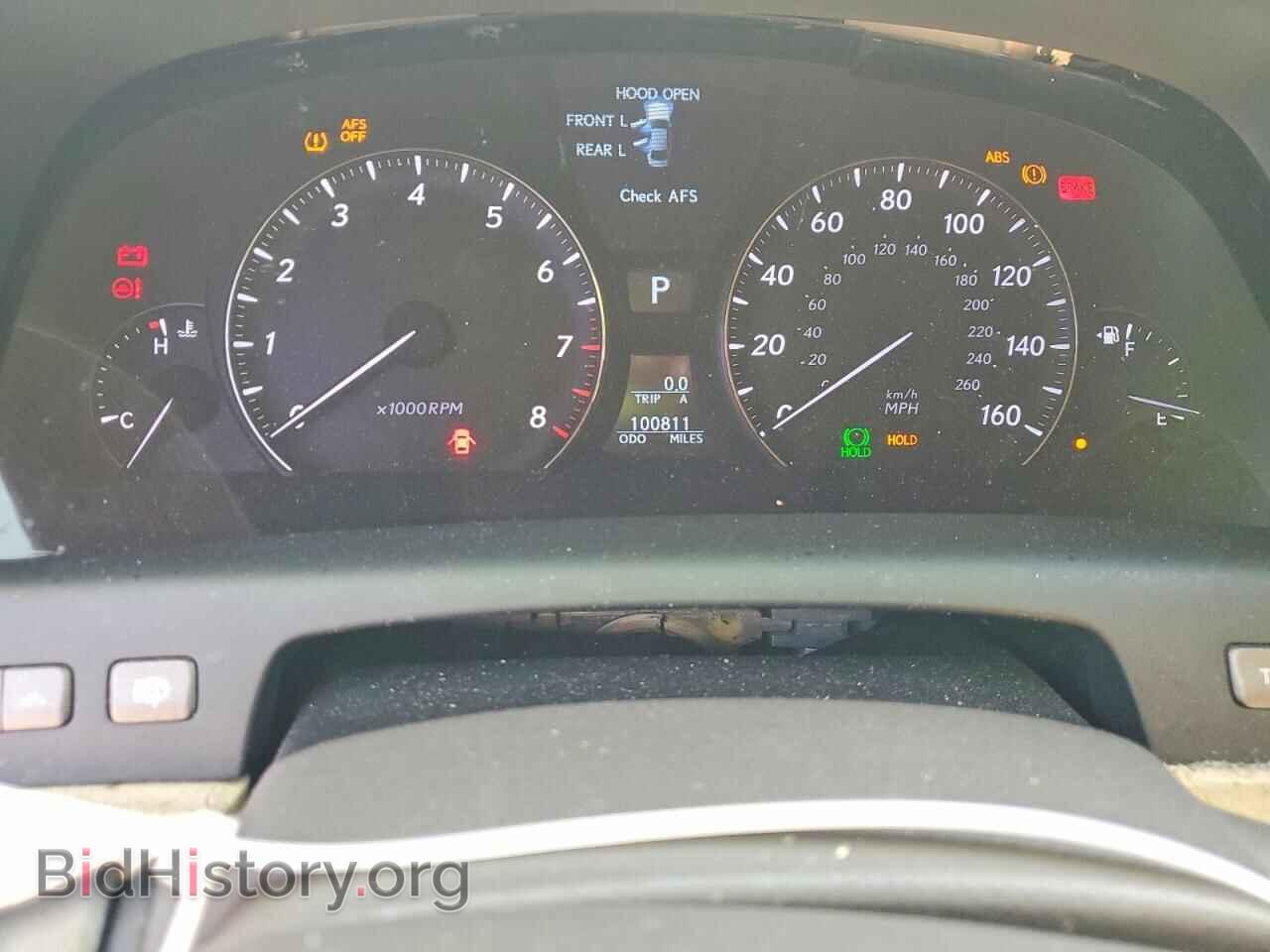 2007 LEXUS LS460 - VIN: JTHBL46FX75009609 - Фото 9