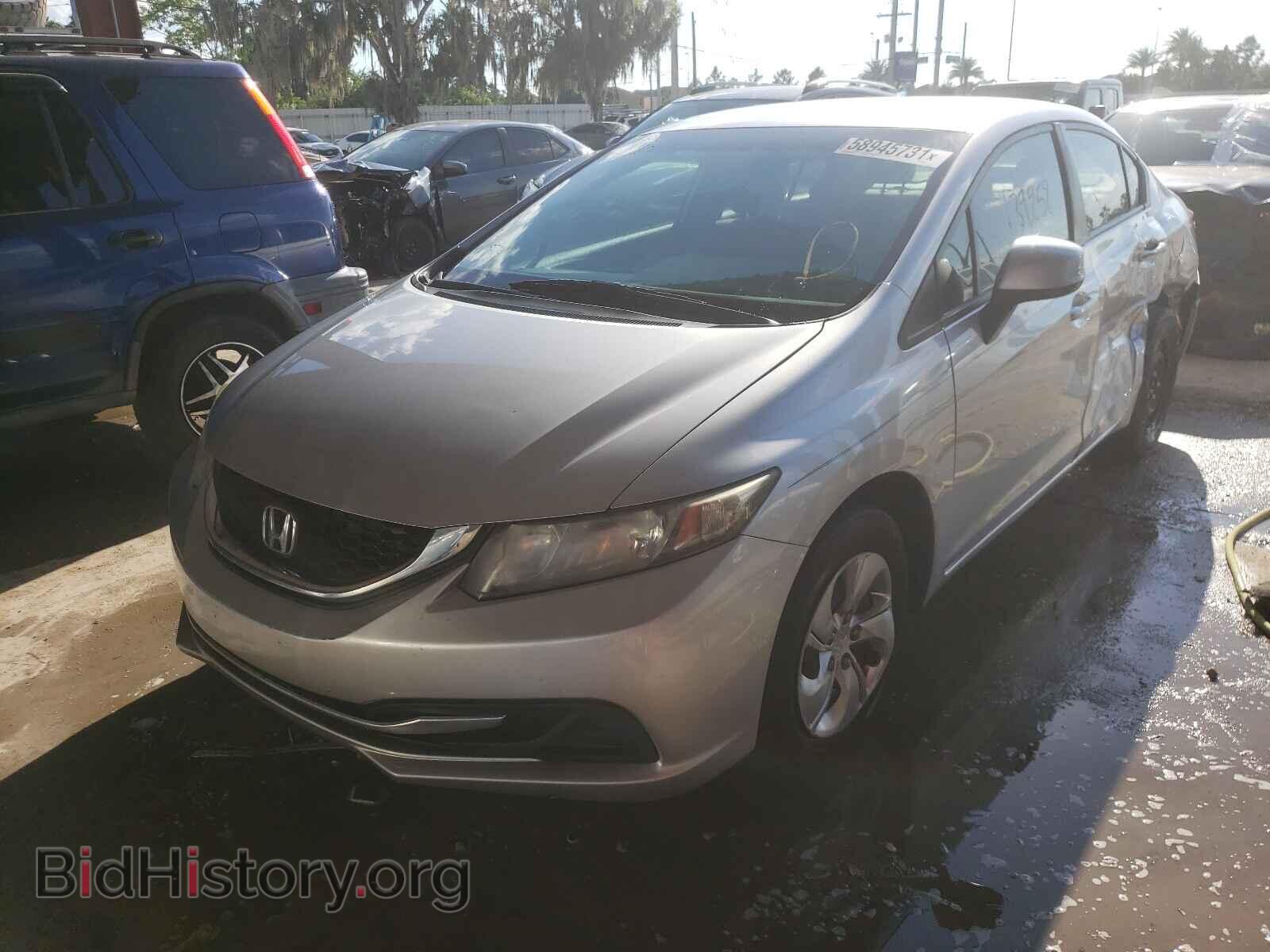 2013 HONDA CIVIC - VIN: 19XFB2F56DE028126 - Фото 2
