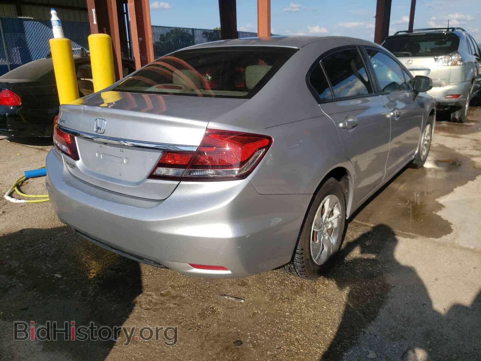 2013 HONDA CIVIC - VIN: 19XFB2F56DE028126 - Фото 4