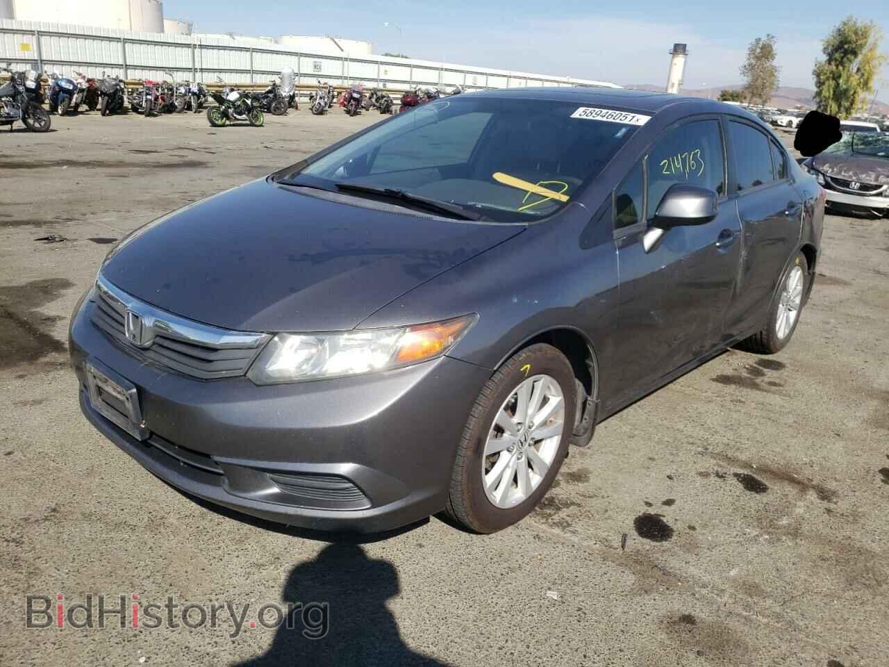 2012 HONDA CIVIC - VIN: 19XFB2F93CE302769 - Фото 2