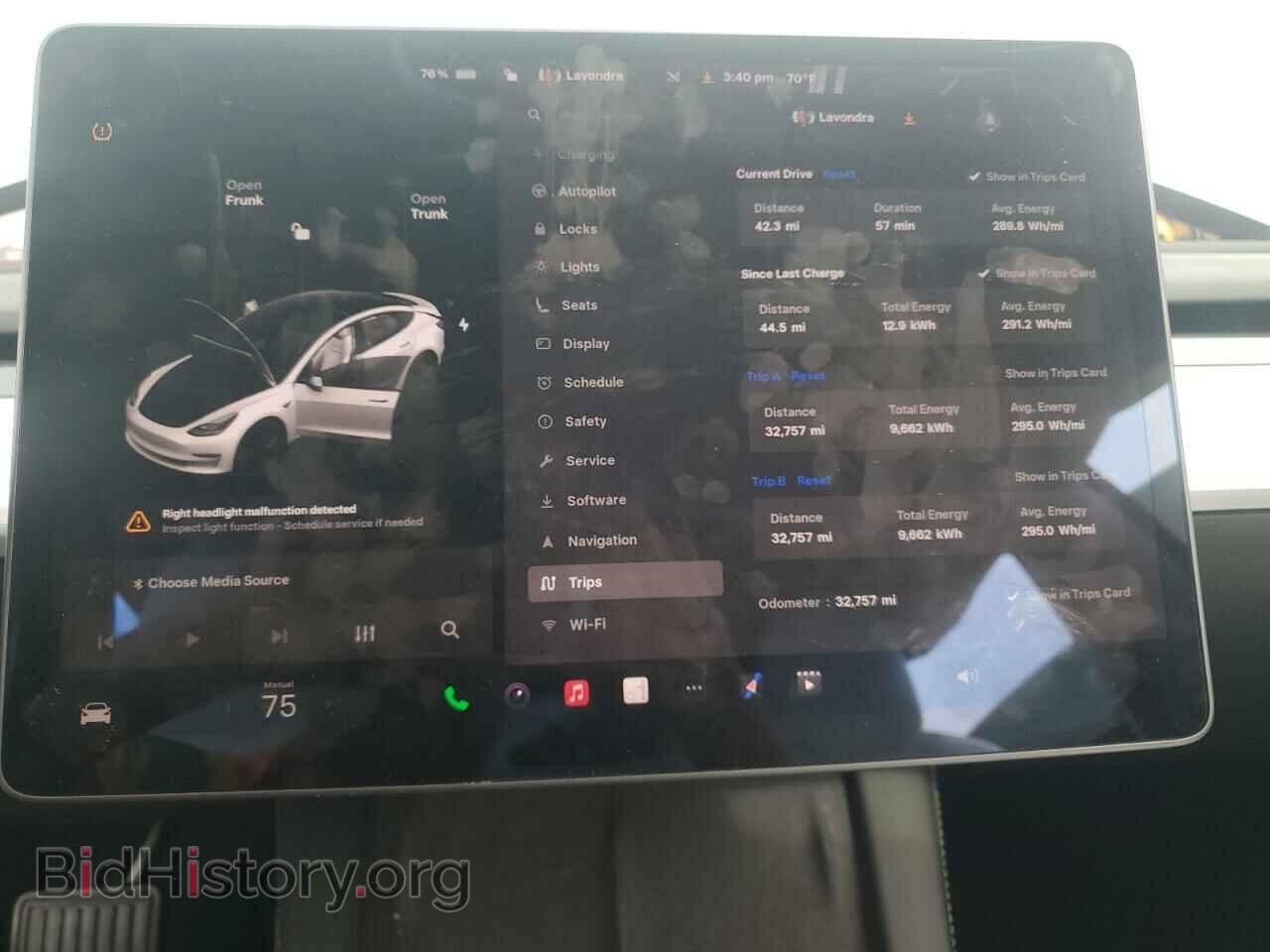 2021 TESLA MODEL 3 - VIN: 5YJ3E1EB7MF032563 - Фото 9