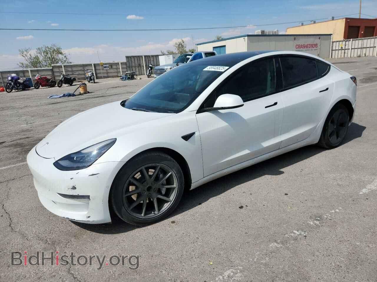 Фотография 5YJ3E1EA9NF156200 - TESLA MODEL 3 2022