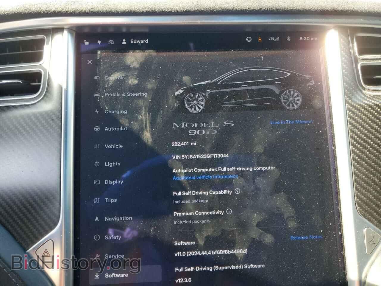 2016 TESLA MODEL S - VIN: 5YJSA1E23GF173044 - Photo 9