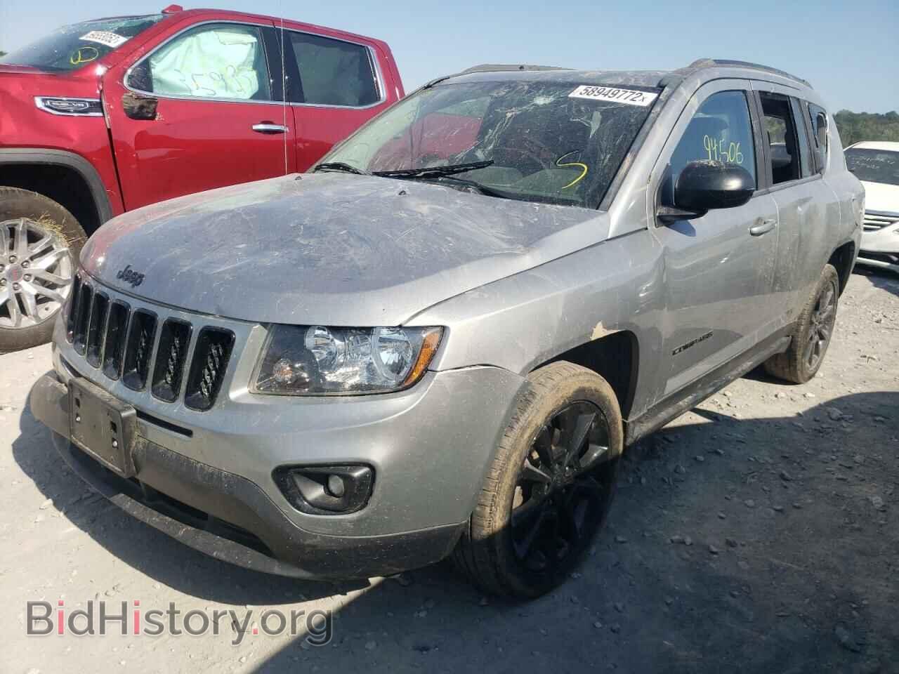 2015 JEEP COMPASS - VIN: 1C4NJDBB3FD290051 - Фото 2