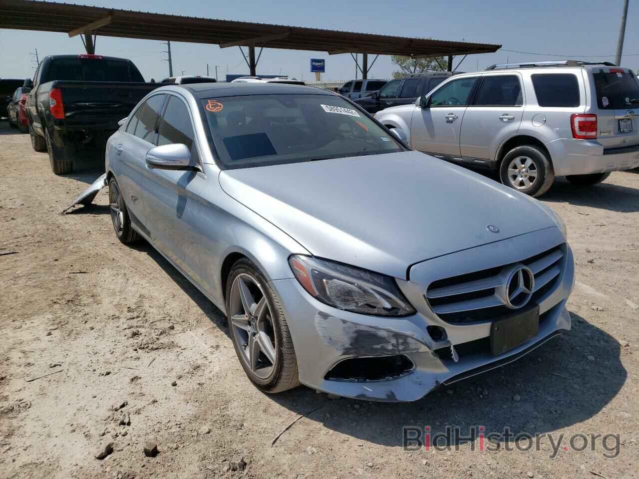 Photo 55SWF4JB2FU044297 - MERCEDES-BENZ C-CLASS 2015