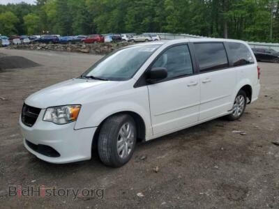 2016 Dodge CARAVAN SE, white — VIN 2C4RDGBG4GR243227, Copart
