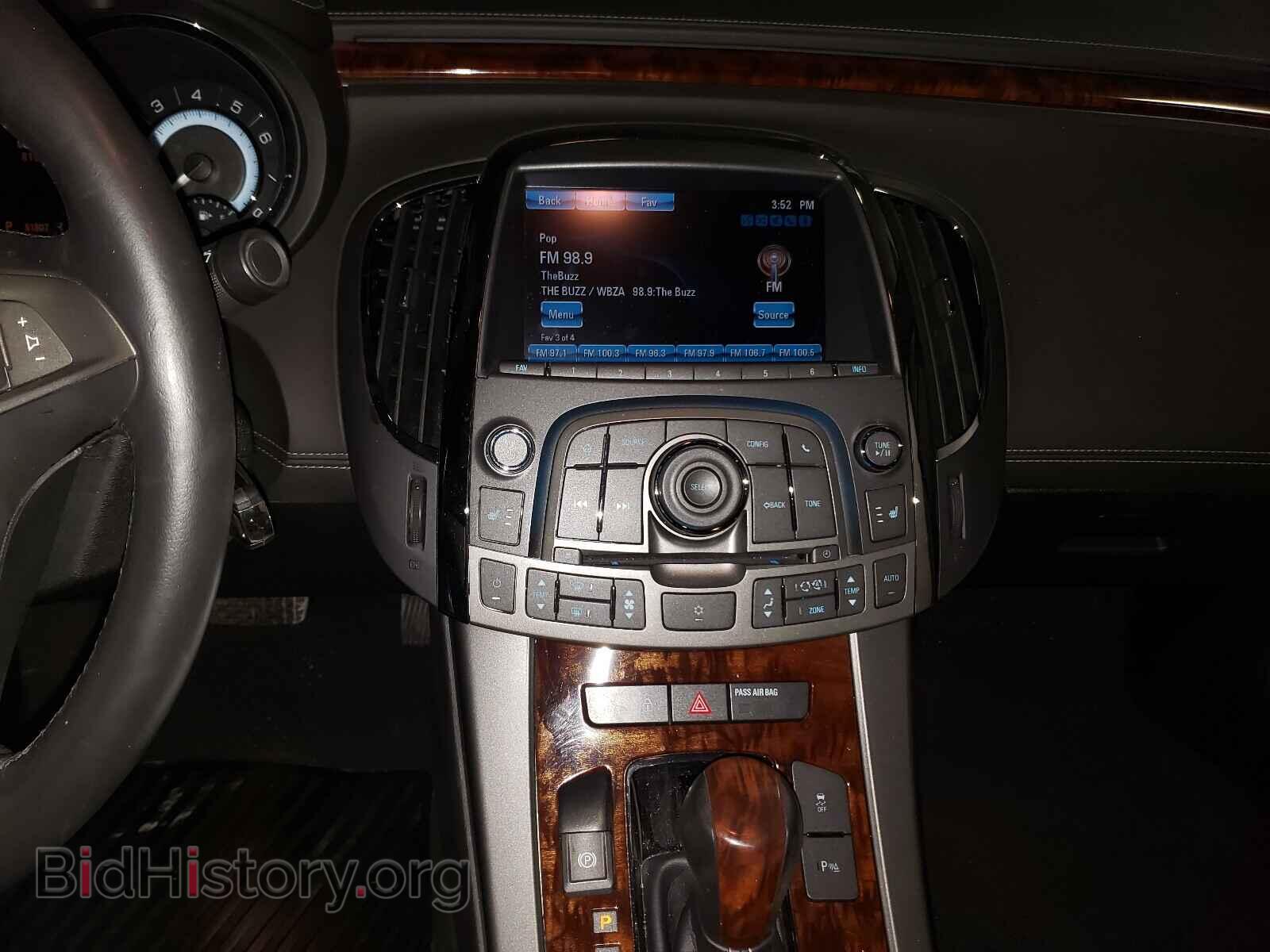 2012 BUICK LACROSSE - VIN: 1G4GD5E39CF376955 - Фото 9