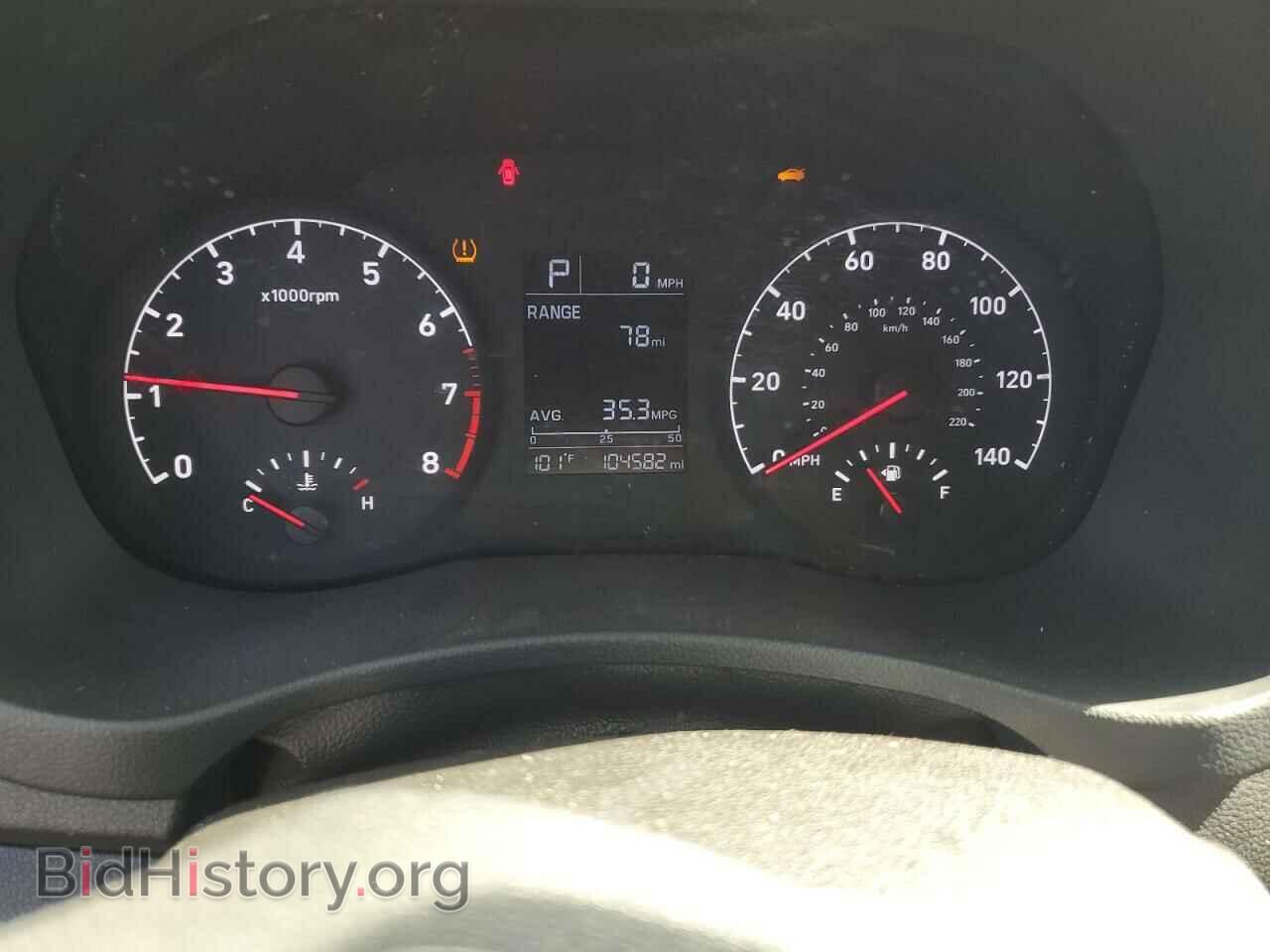 2020 HYUNDAI ACCENT - VIN: 3KPC24A67LE115143 - Фото 9