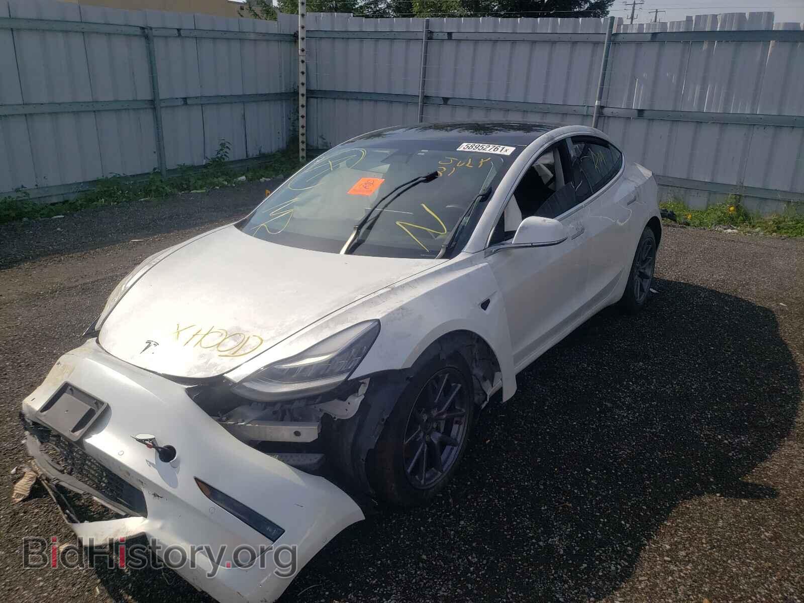 2020 TESLA MODEL 3 - VIN: 5YJ3E1EBXLF643220 - Фото 2