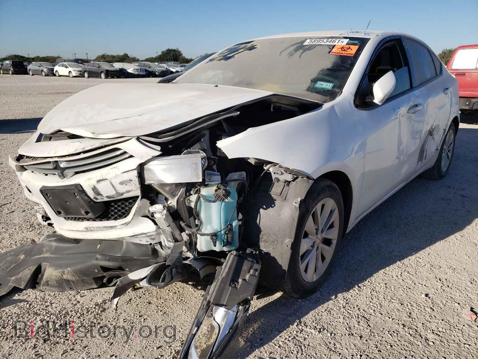 2014 DODGE DART - VIN: 1C3CDFDH3ED718120 - Фото 2