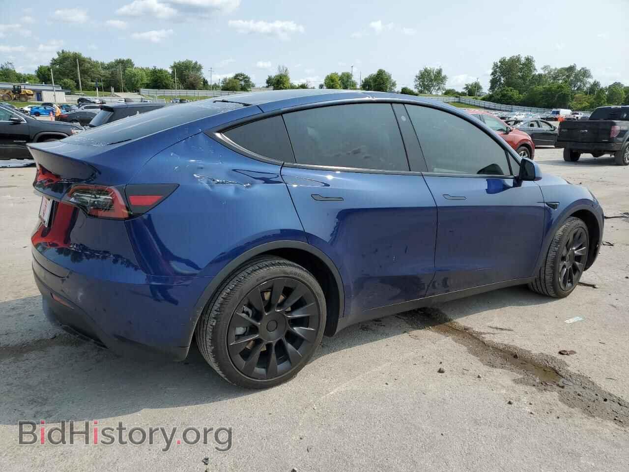 2022 TESLA MODEL Y - VIN: 7SAYGDEE0NF344434 - Фото 3