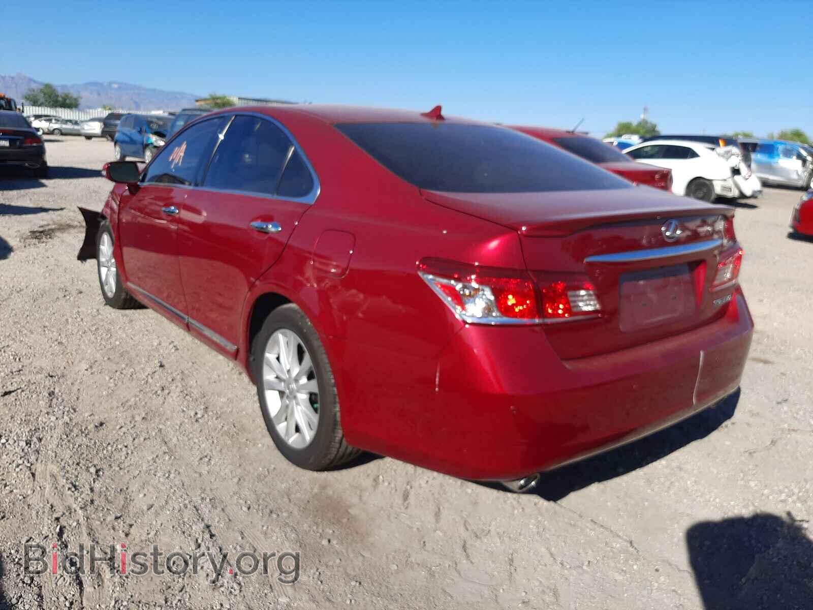 2012 LEXUS ES350 - VIN: JTHBK1EG0C2503033 - Фото 3
