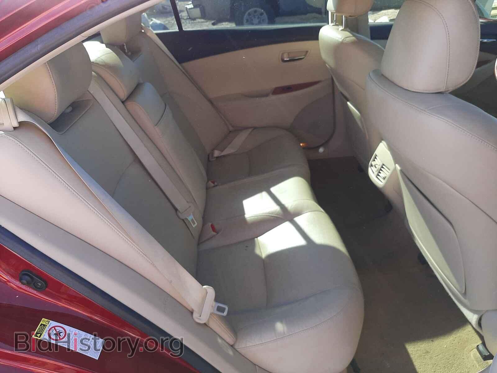 2012 LEXUS ES350 - VIN: JTHBK1EG0C2503033 - Фото 6