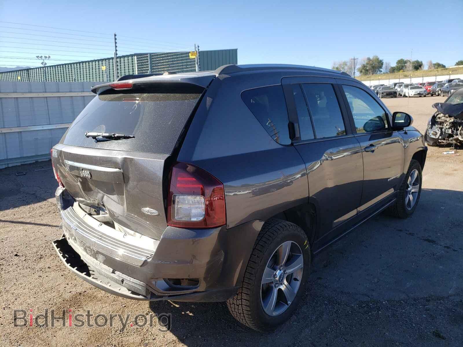 2016 JEEP COMPASS - VIN: 1C4NJCEA7GD763206 - Фото 4