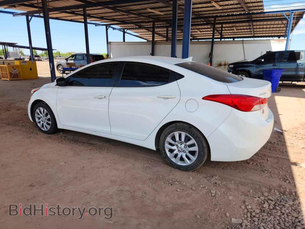 2012 HYUNDAI ELANTRA - VIN: 5NPDH4AE1CH150959 - Фото 2