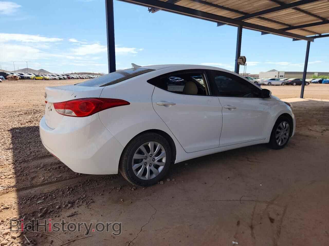 2012 HYUNDAI ELANTRA - VIN: 5NPDH4AE1CH150959 - Фото 3